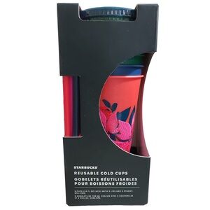 Starbucks reusable holiday cups 24oz